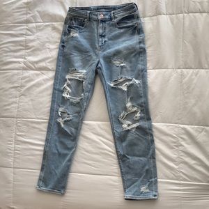 american eagle mom jeans!!